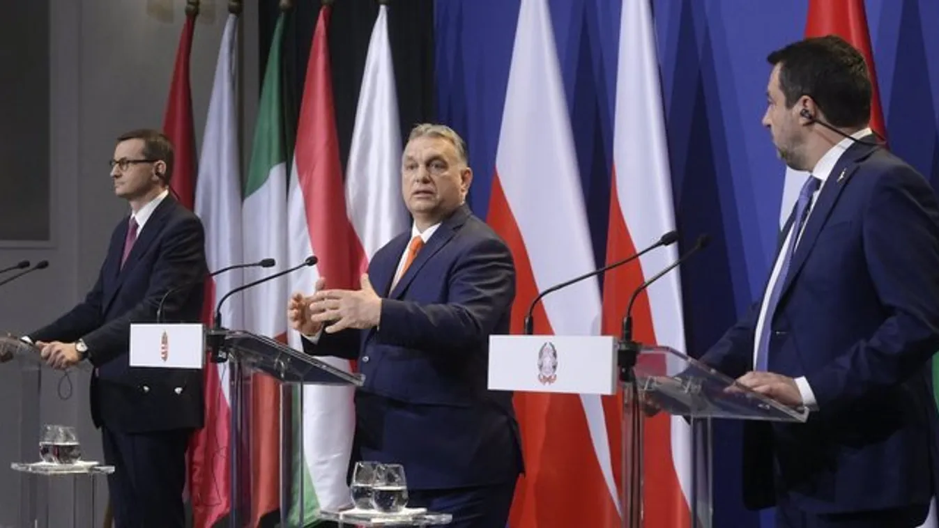 Orbán: Magyarország, Olaszország és Lengyelország közösen tervezi a jövőt