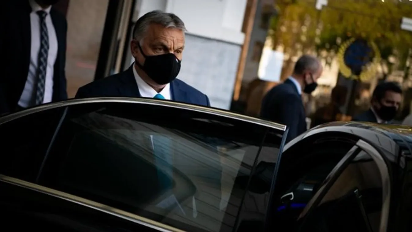 Orbán Viktor az Európai Bizottság elnökével tárgyal Brüsszelben - fotó