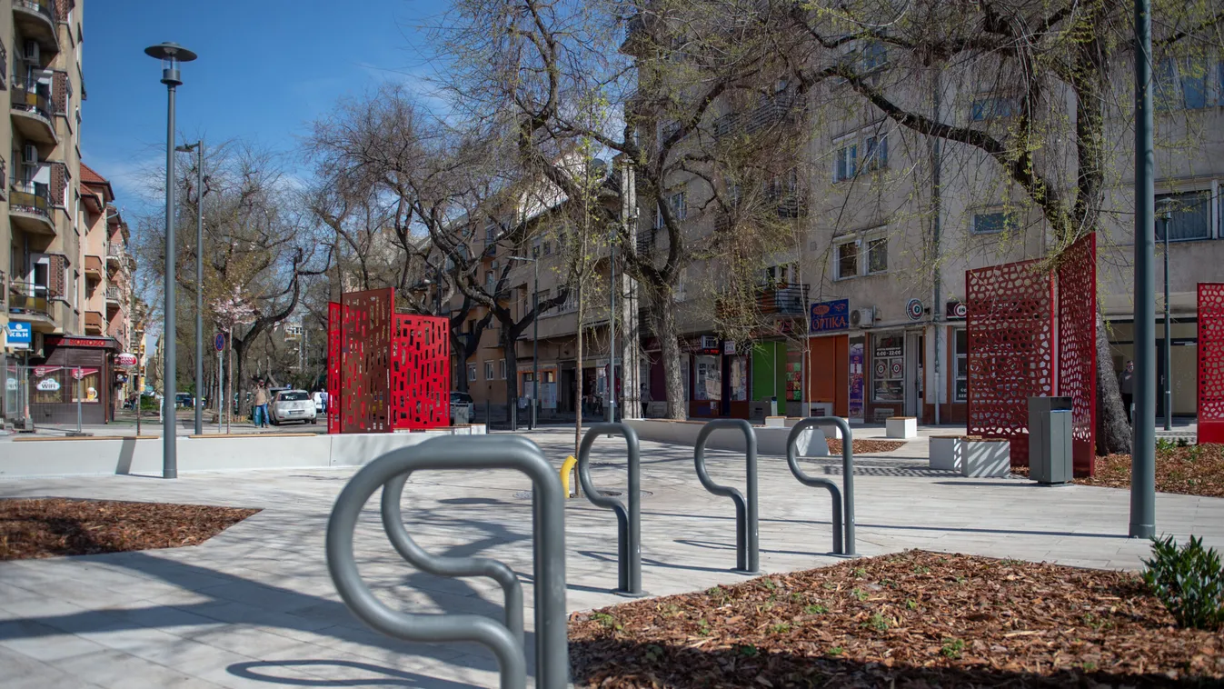 Pihenőszigetként, találkahelyként adtak át egy új közteret Zuglóban