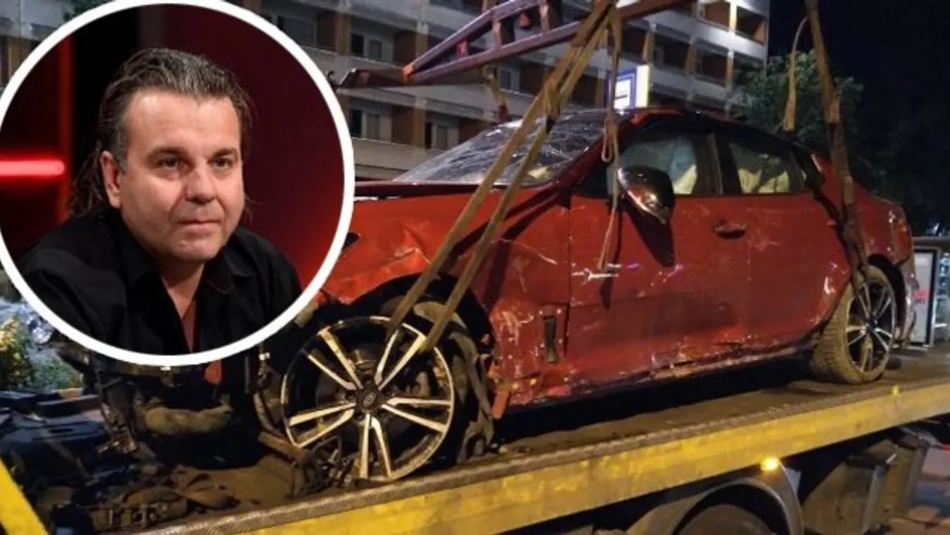 Exkluzív: Besörözve törte totálkárosra kocsiját az éjjel az Edda dobosa – fotók a balesetről