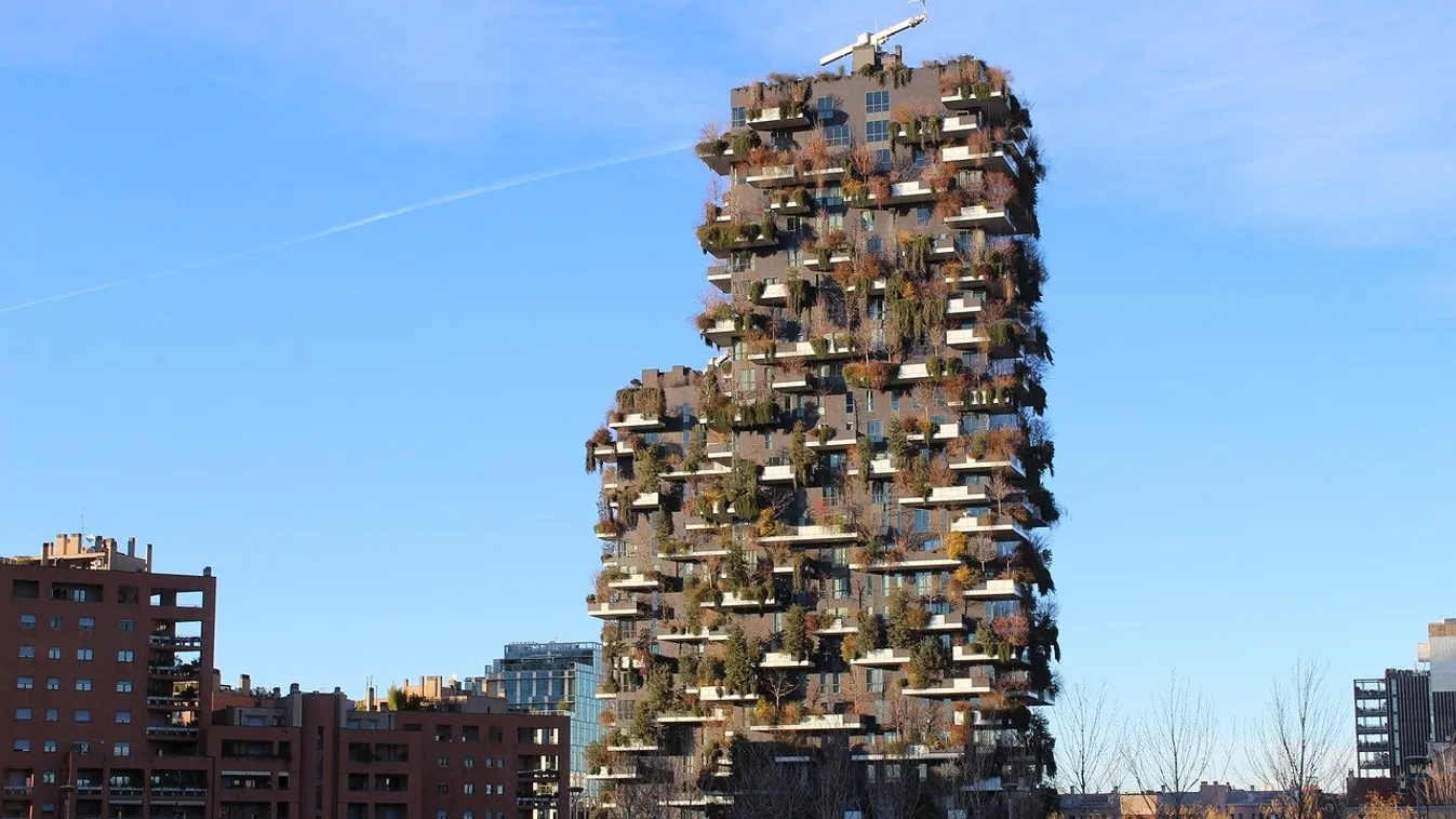 A milánói Bosco Verticale mintájára épül a nyíregyházi függőleges erdő