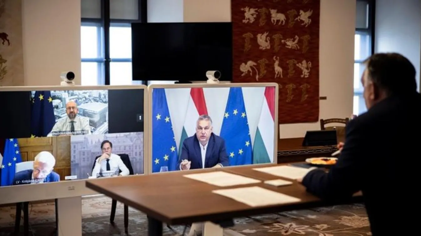 Az EU-csúcs témáiról folytatott előzetes egyeztetést Orbán Viktor az Európai Tanács elnökével és uniós miniszterelnök kollégáival