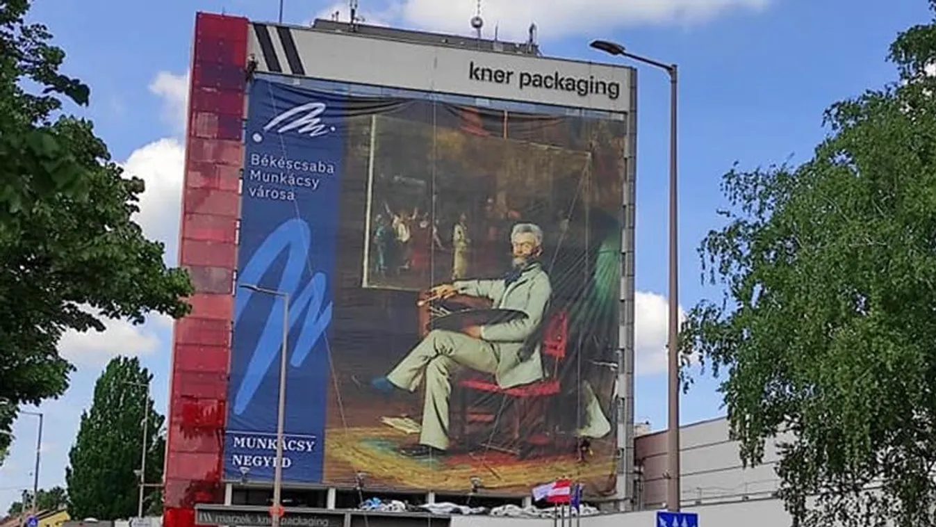 Ennél nagyobb molinót még biztosan nem láttak a híres magyar festőről