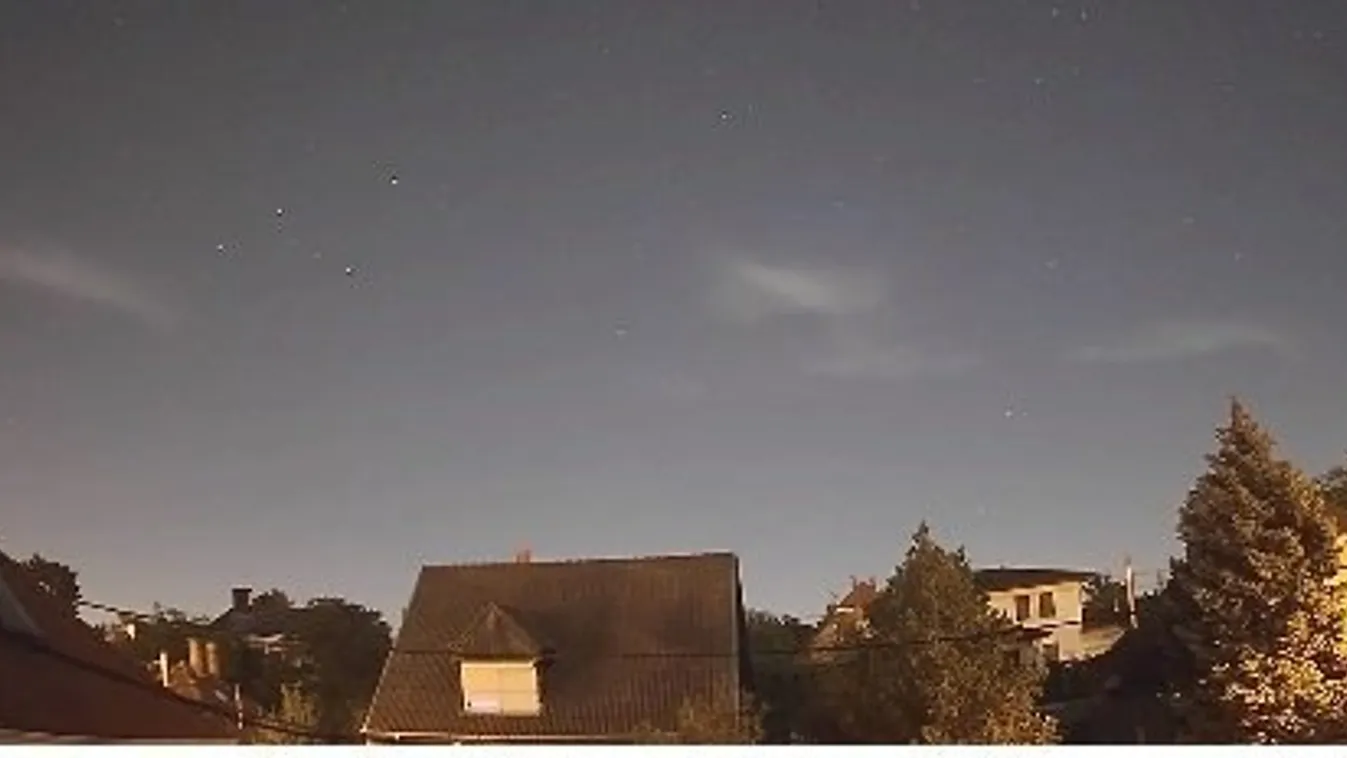 Hatalmas meteor tűnt fel Magyarország egén – videó