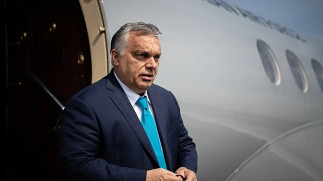 Fotók: Így érkezett meg Orbán Viktor Londonba