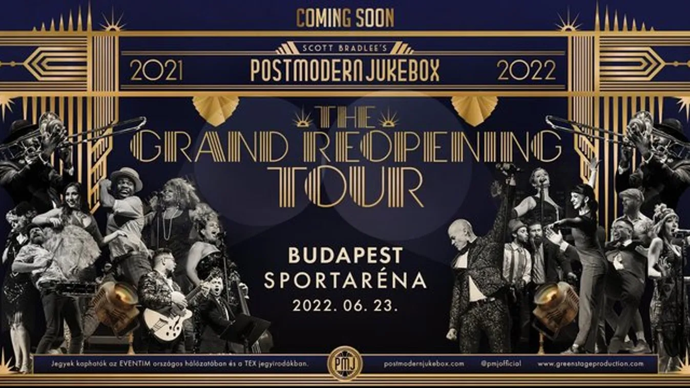 Budapest is bekerült a Scott Bradlee’s Postmodern Jukebox világturné programjába