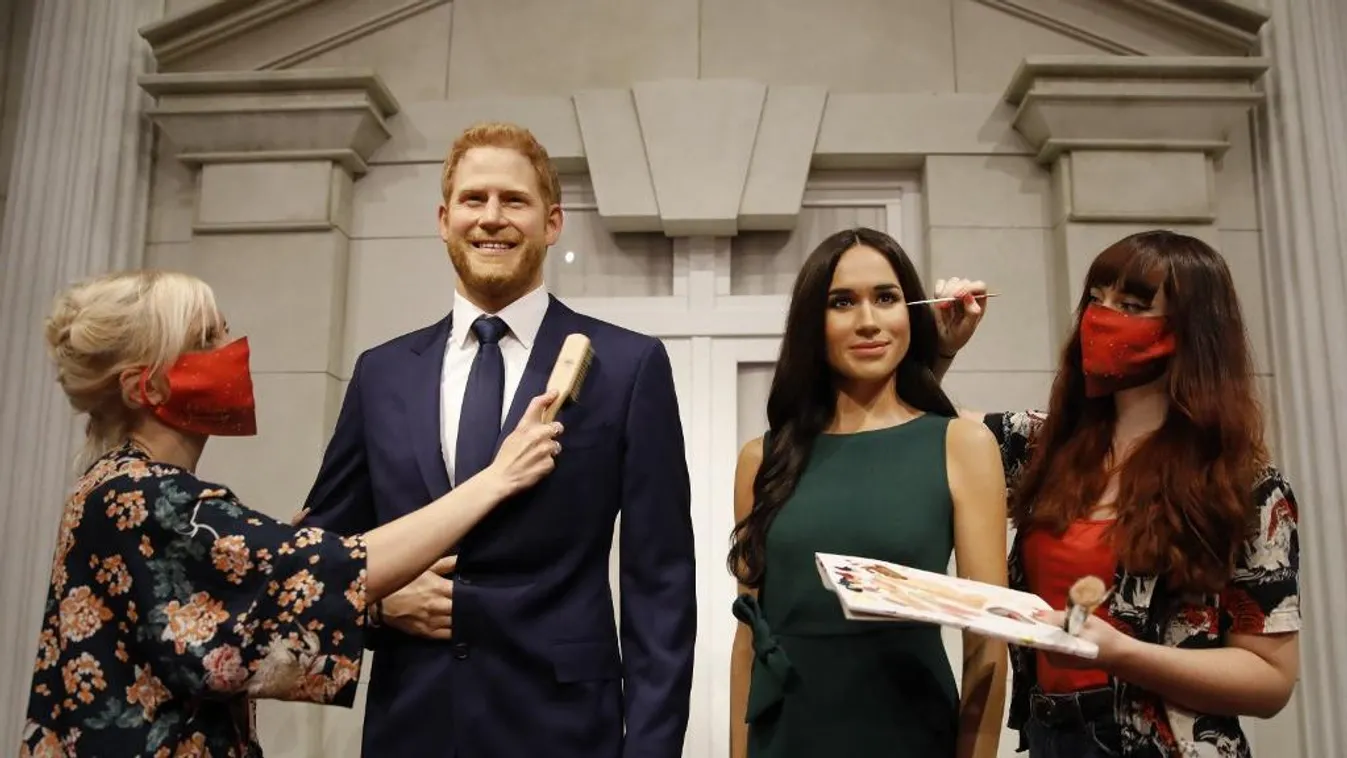 A Tussauds panoptikum áthelyezte Harry és Meghan viaszfiguráját