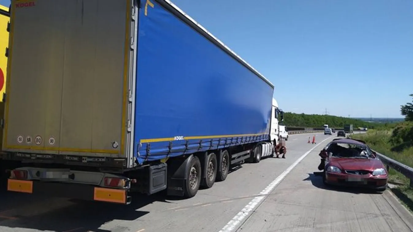Durván beállt az M0-ás: akkora baleset történt, a teljes utat lezárták