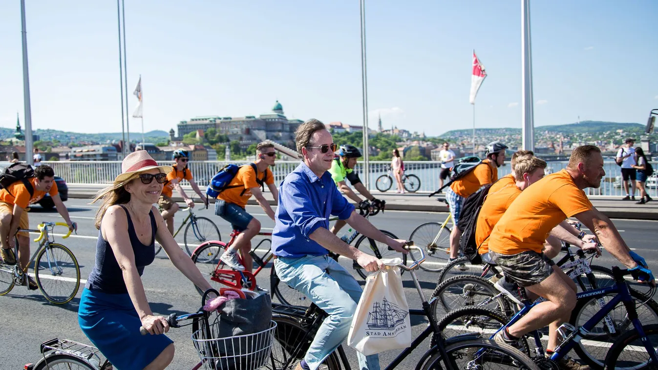 Ezeken az útvonalakon halad a szombati I bike Budapest felvonulás