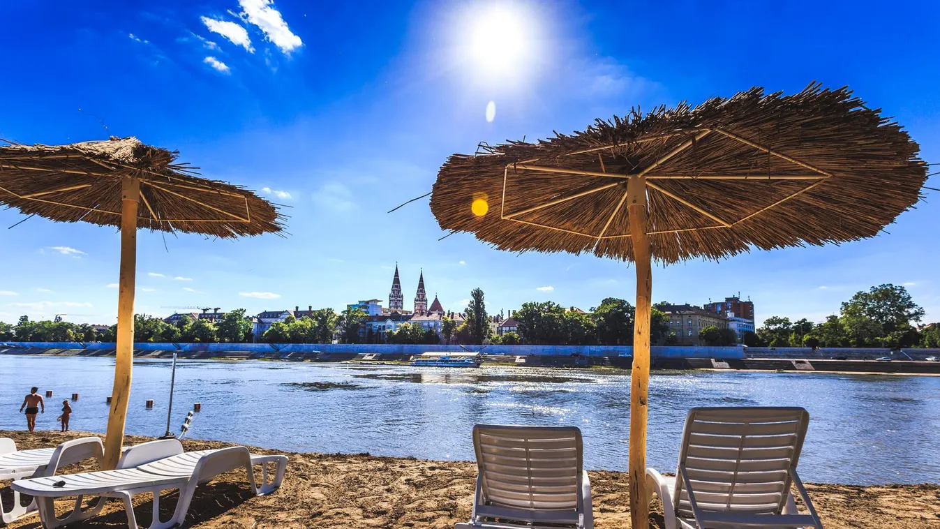 Megnyitott a közkedvelt, mediterrán hangulatú hazai szabadstrand