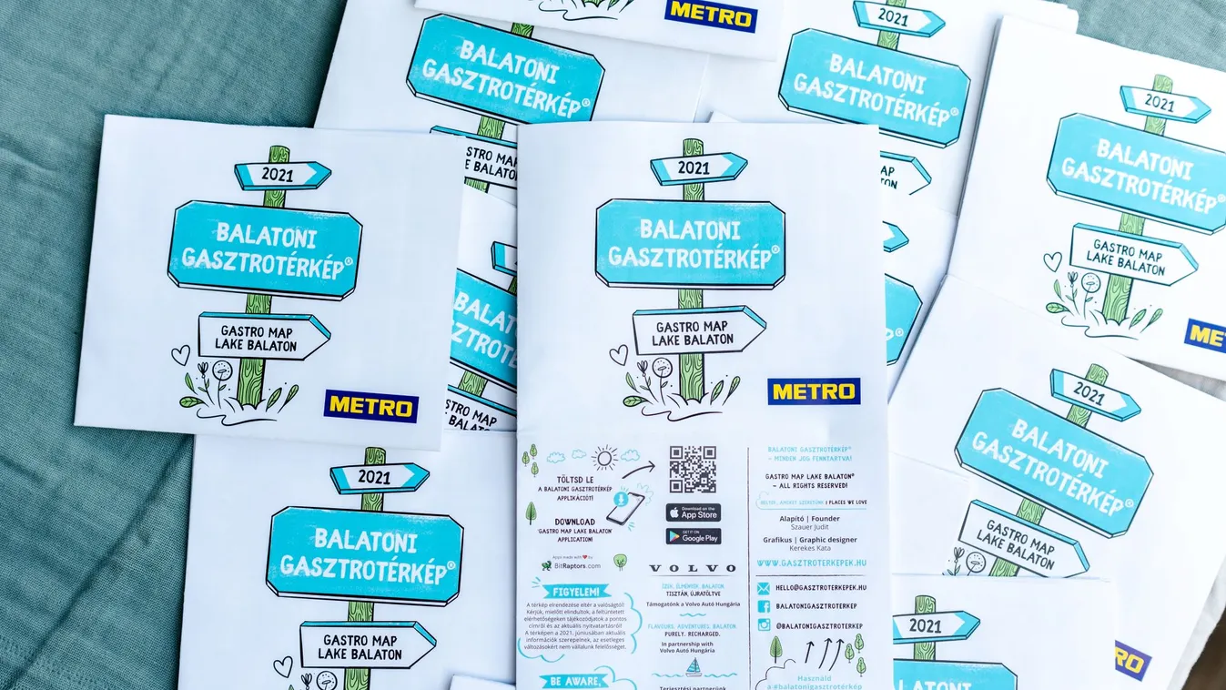 Megérkezett az idei Balatoni Gasztrotérkép