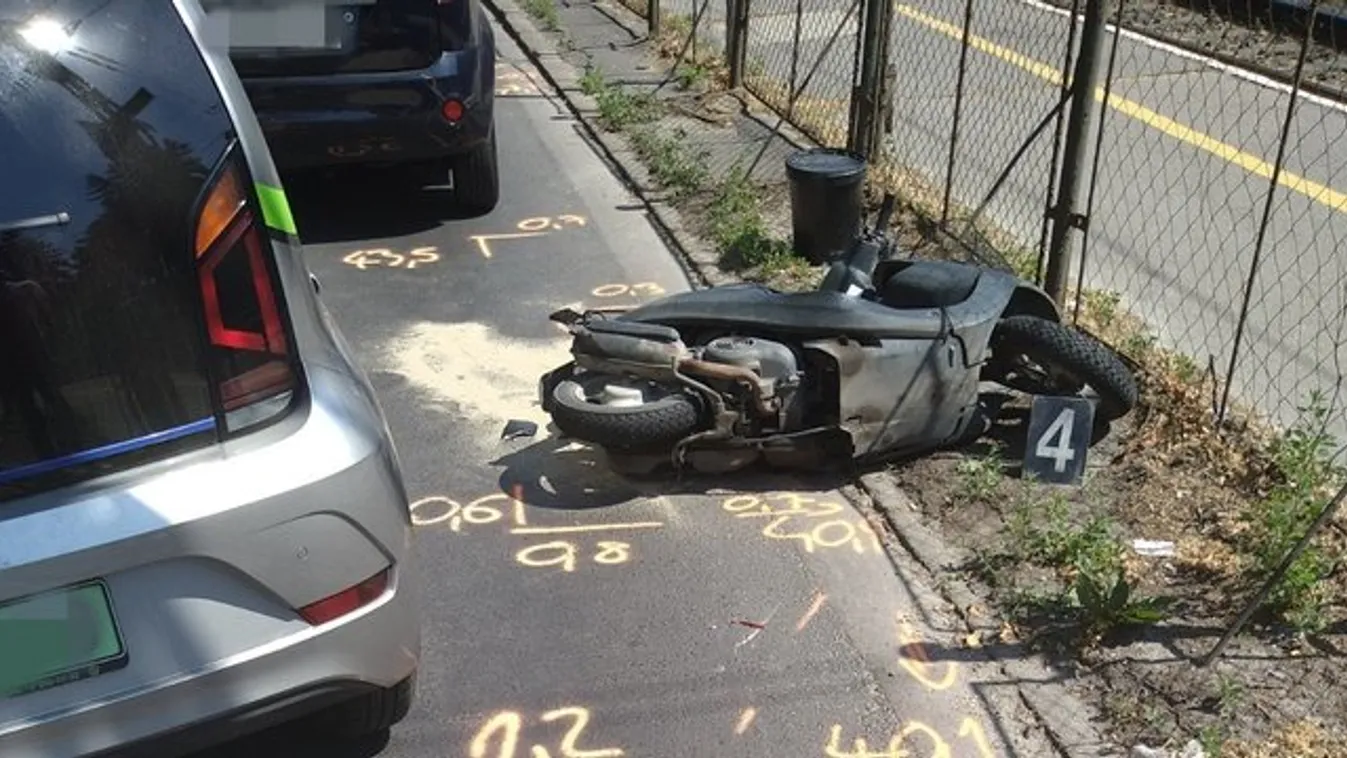 Tragédia Budán: Balesetben meghalt egy motoros