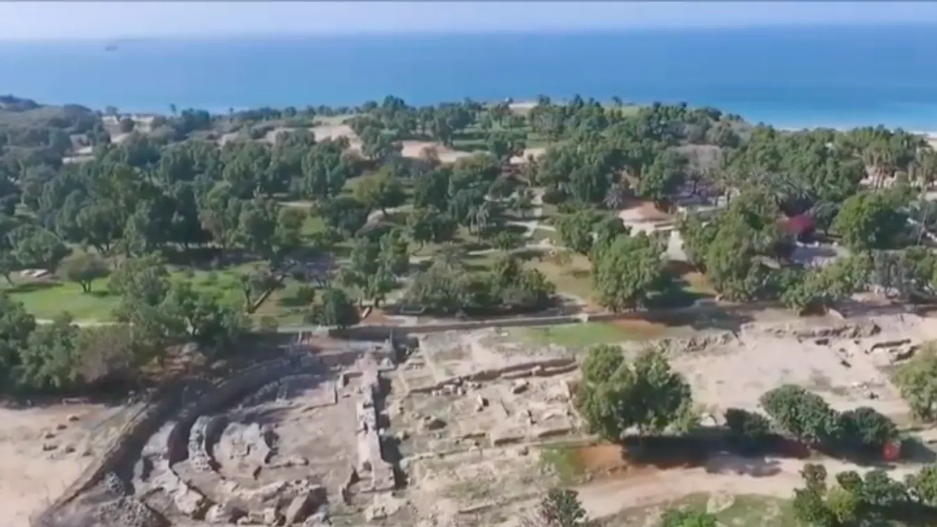 Heródes korából származó római bazilikát tártak fel Izraelben