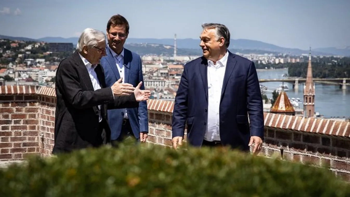 Egy régi barát Budapesten – Orbán Viktor Schüssel korábbi osztrák kancellárral tárgyalt