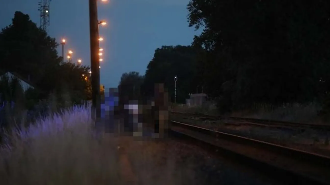 Holttestet találtak Győrben: a sínek mellett hevert