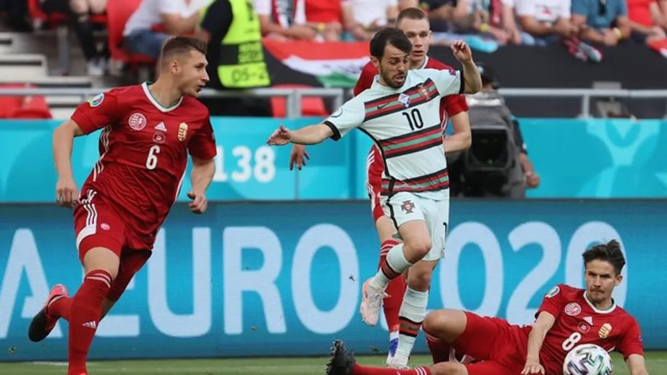 Balhé az Eb-n: kivezettek egy embert a Puskás Arénából