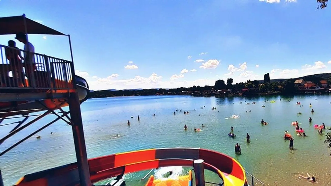 Megújult strandon csobbanhatunk hazánk egyik legtisztább vizű tavában
