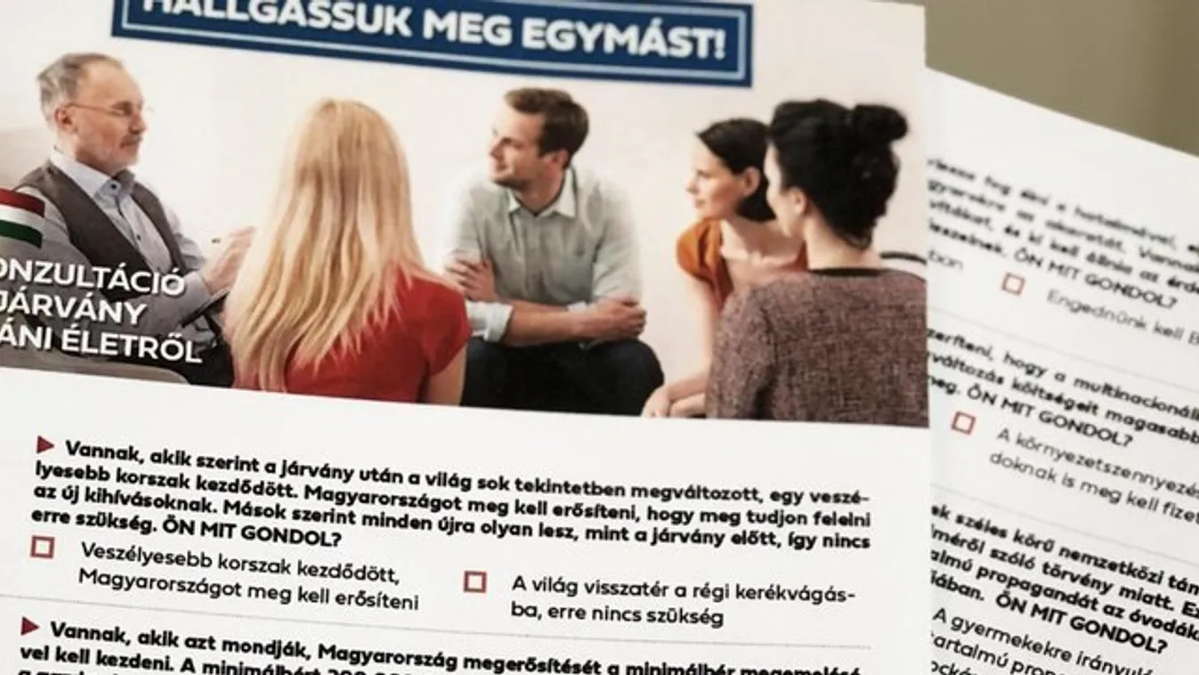 Feljelentést tesz a kormány: Támadás érte a konzultáció internetes oldalát