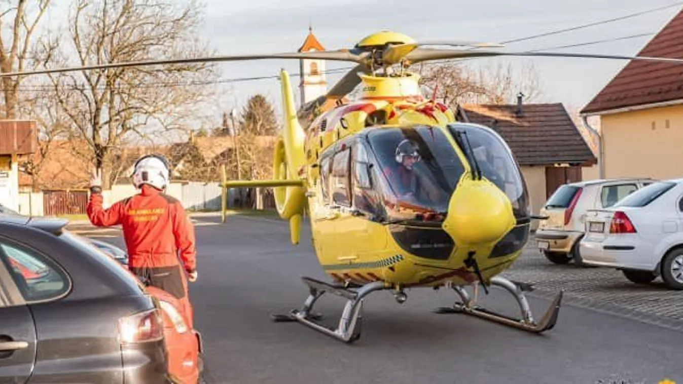 Mentőhelikoptert riasztottak: barátai küzdöttek a 30 éves férfi életéért