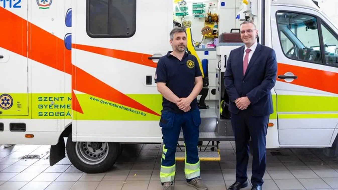 Az MFB támogatásával vásárol új rohamkocsit a Szent Márton Gyermekmentő Szolgálat (x)