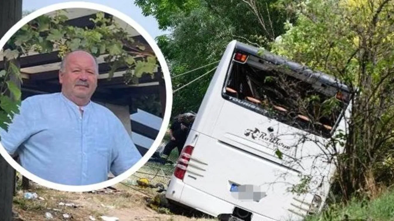 Halálos buszbaleset az M7-esen: unokára vágyott az elhunyt sofőr
