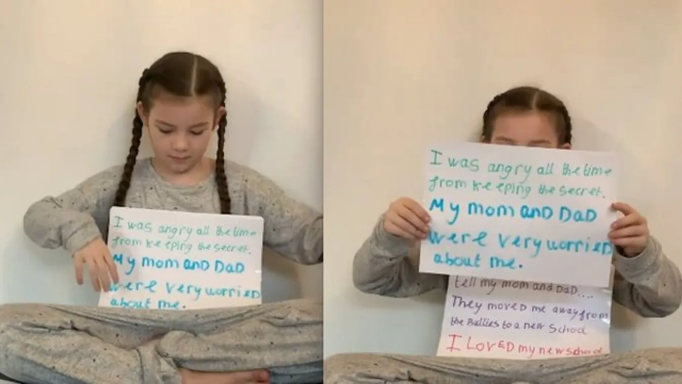 Szívszorító, mit üzent a kislány, aki nyolcévesen öngyilkos próbált lenni – videó