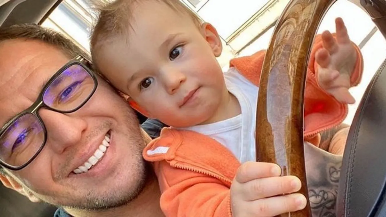 Hogy rohan az idő: ma lett kétéves Curtis kisfia