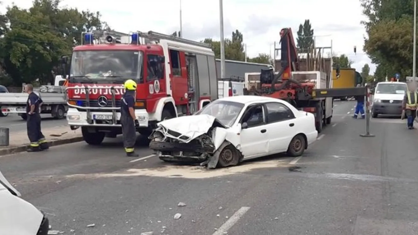 Már egy napja nem aludt: két másodpercen múlt egy sofőr élete a Szentendrei úti pusztító balesetben - Videó
