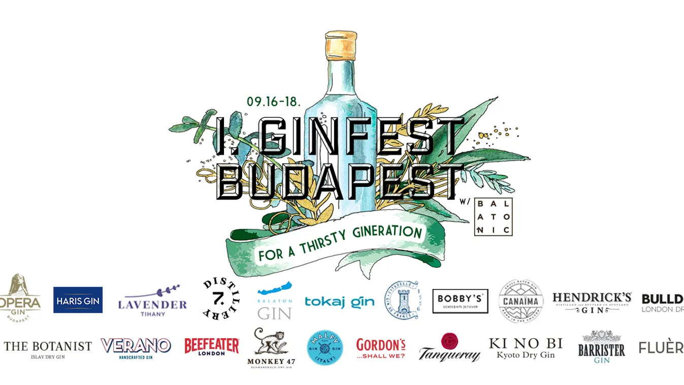 Az ősz elhozza az első Ginfesztet Budapestre