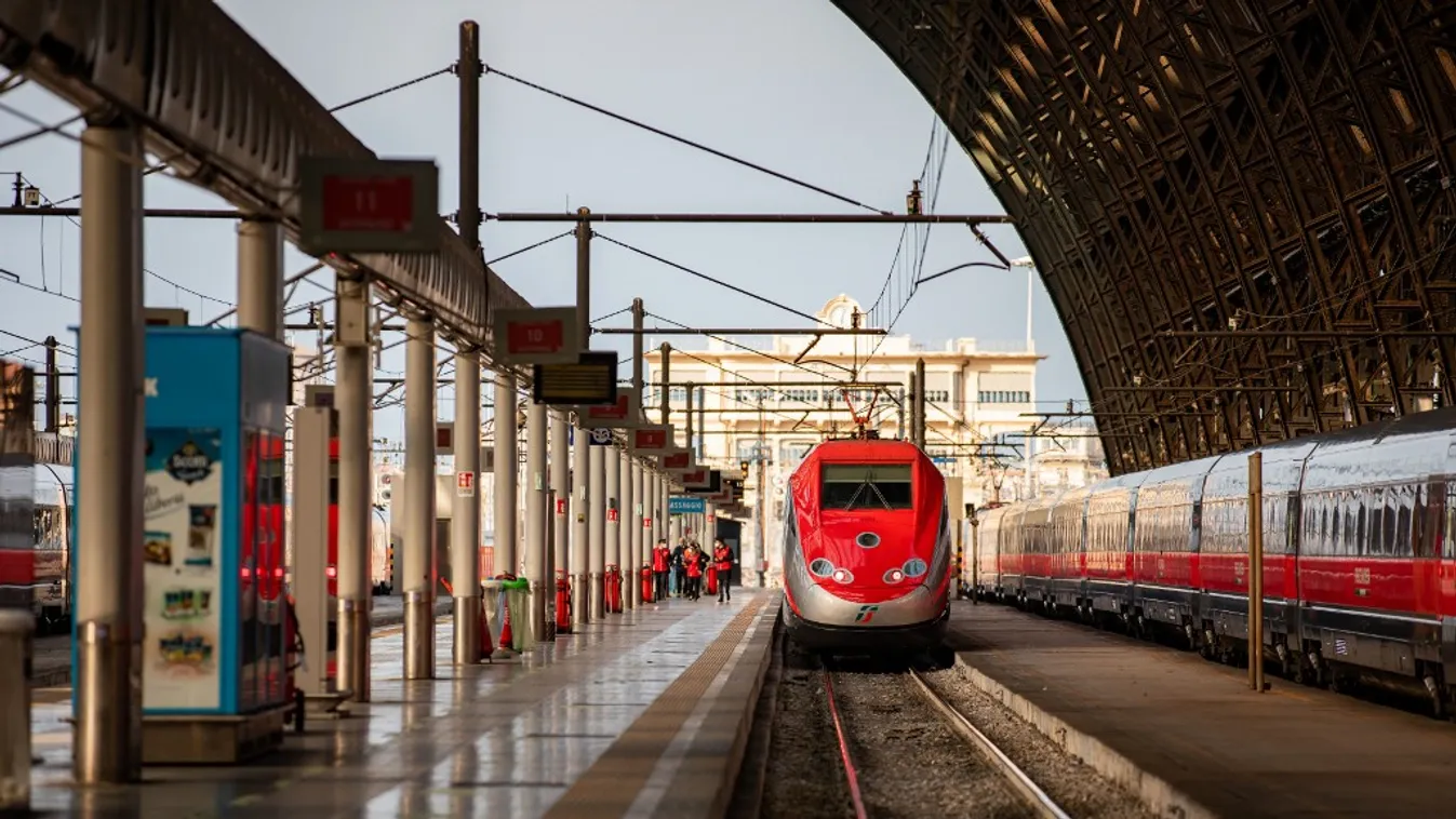 Tüntetések miatt biztonsági készültséget rendeltek el az olasz vasútállomásokon