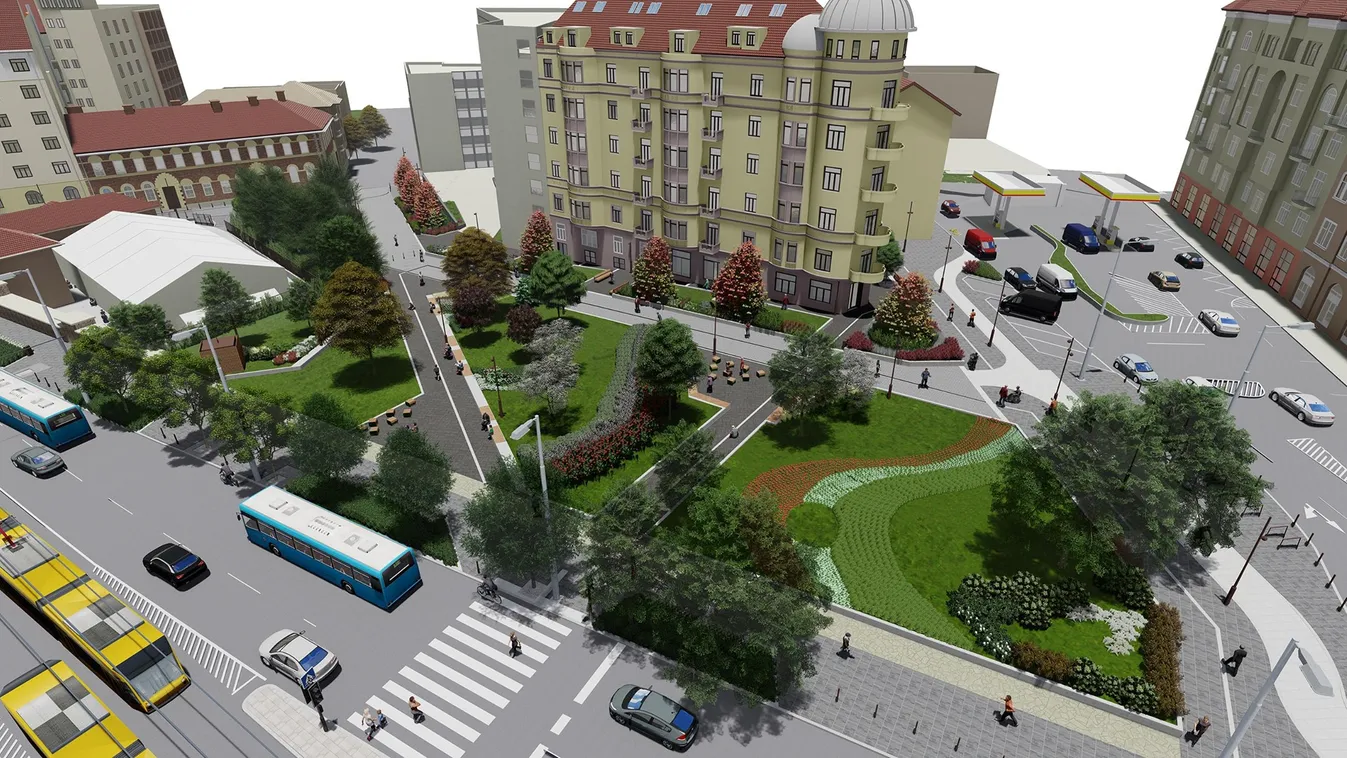 Időutazásra invitáló emlékpark épül a Széna téren