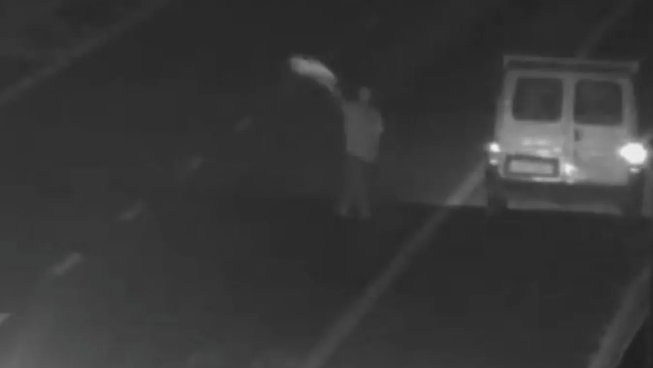 Horror az M0-on: ez a férfi bemutatta, hogyan ne kérjen segítséget, ha lerobban