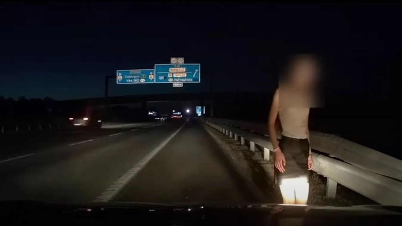 Olyat hallottak az M0-s autópálya közepén, hogy meghűlt bennük a vér