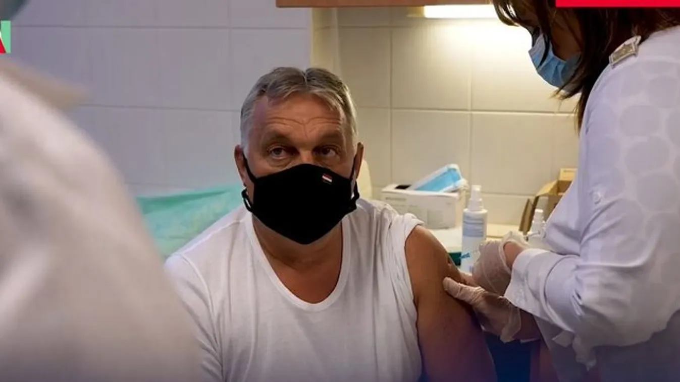 Orbán Viktor ezért az egyért aggódott a harmadik oltás után - videó