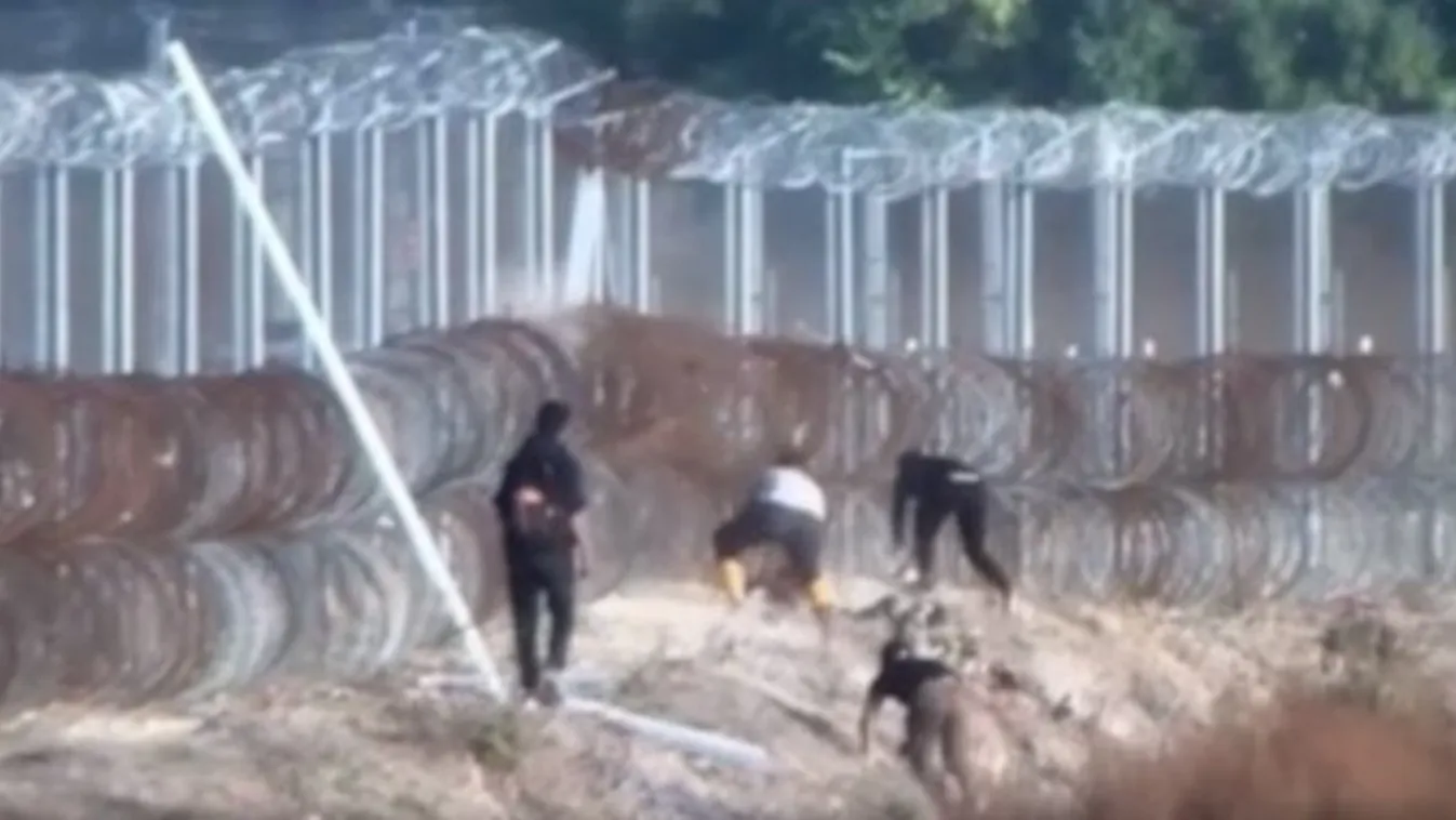 Durva képsorok: Így ostromolják Magyarország határait a migránsok – videó