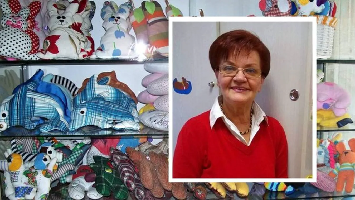 Hétköznapi hős – textilállatkákkal csal mosolyt beteg gyerekek arcára Andrea