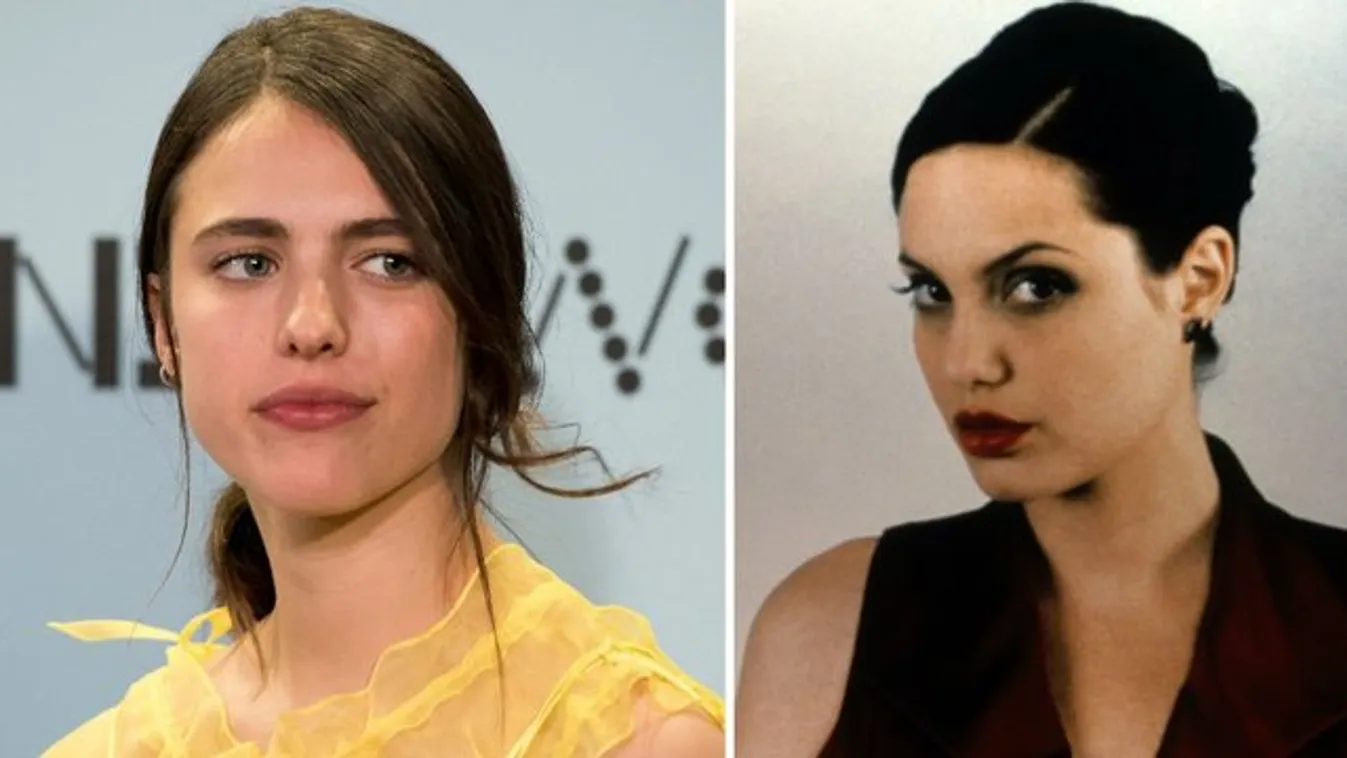 Micsoda véletlen! Angelina Jolie fiatalkori énjének klónjával szűrte össze a levet Brad Pitt - fotók