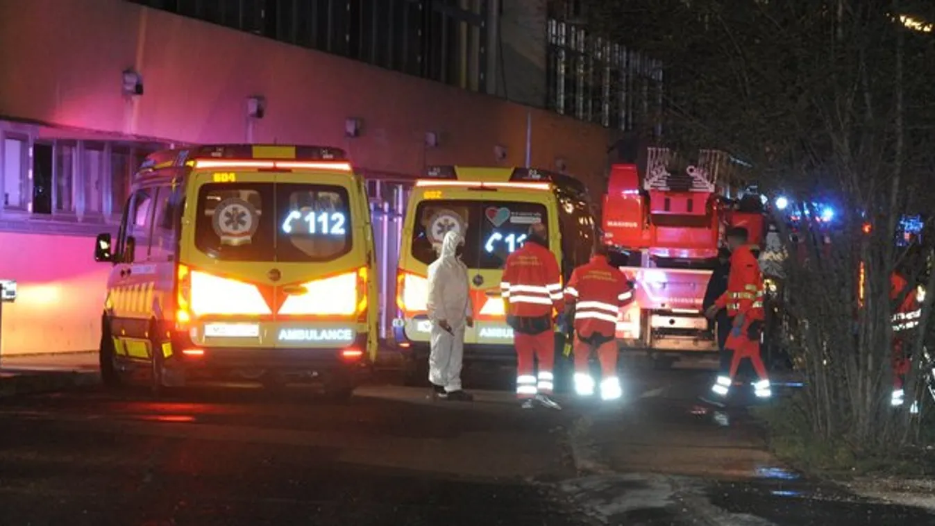 Egy beteg életveszélyesen megsérült, amikor tűz ütött ki a Szent Margit Kórházban
