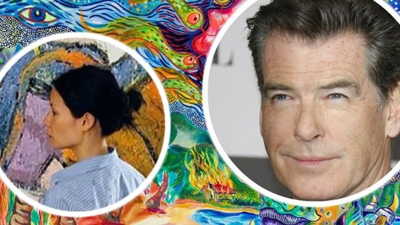 Ki gondolta volna? Pierce Brosnan, Károly herceg és Lucy Liu is tehetséges festő