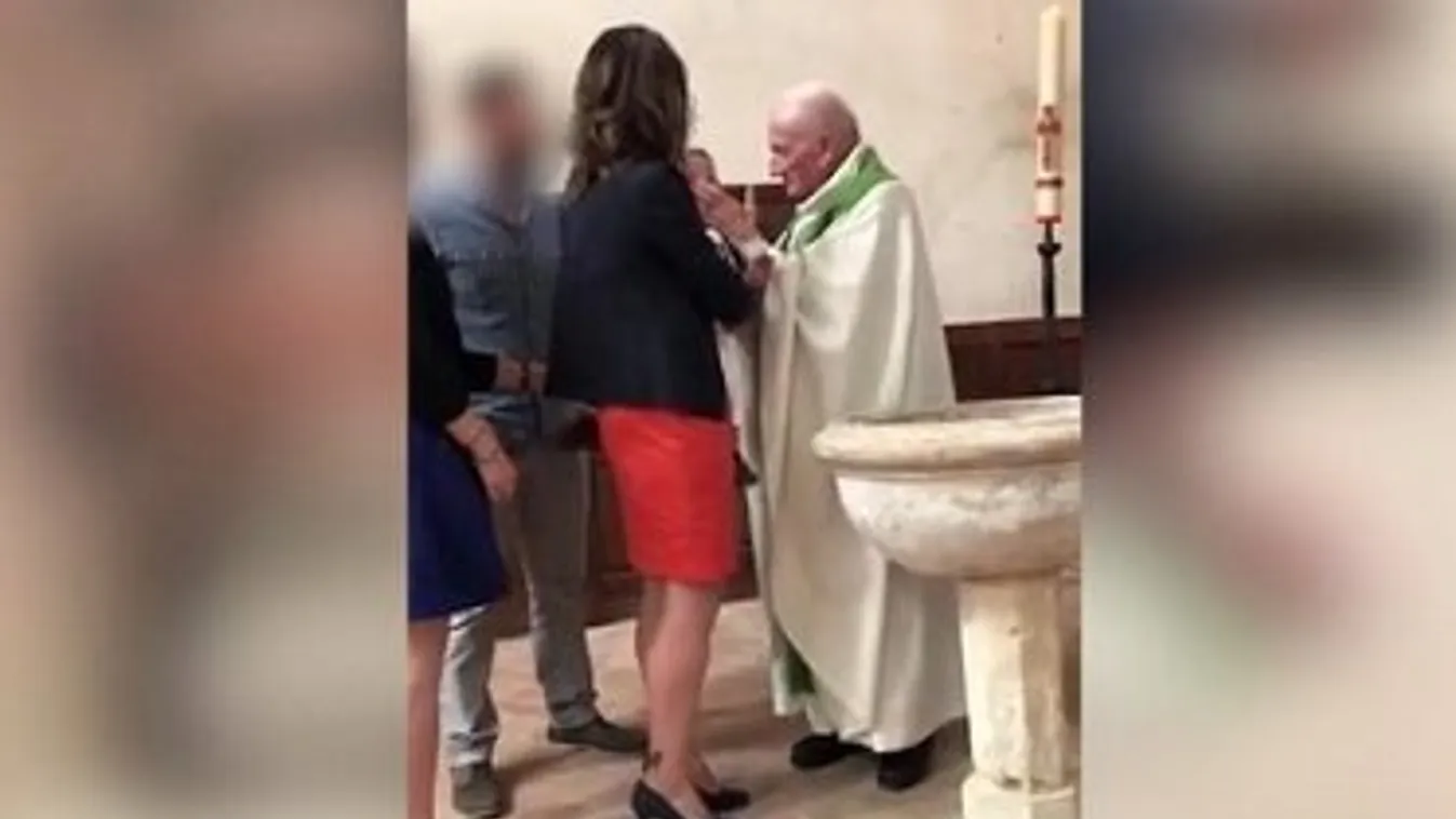 Mit hitt ez a pap? Mindenkit felháborított, amit a csecsemővel művelt - videó
