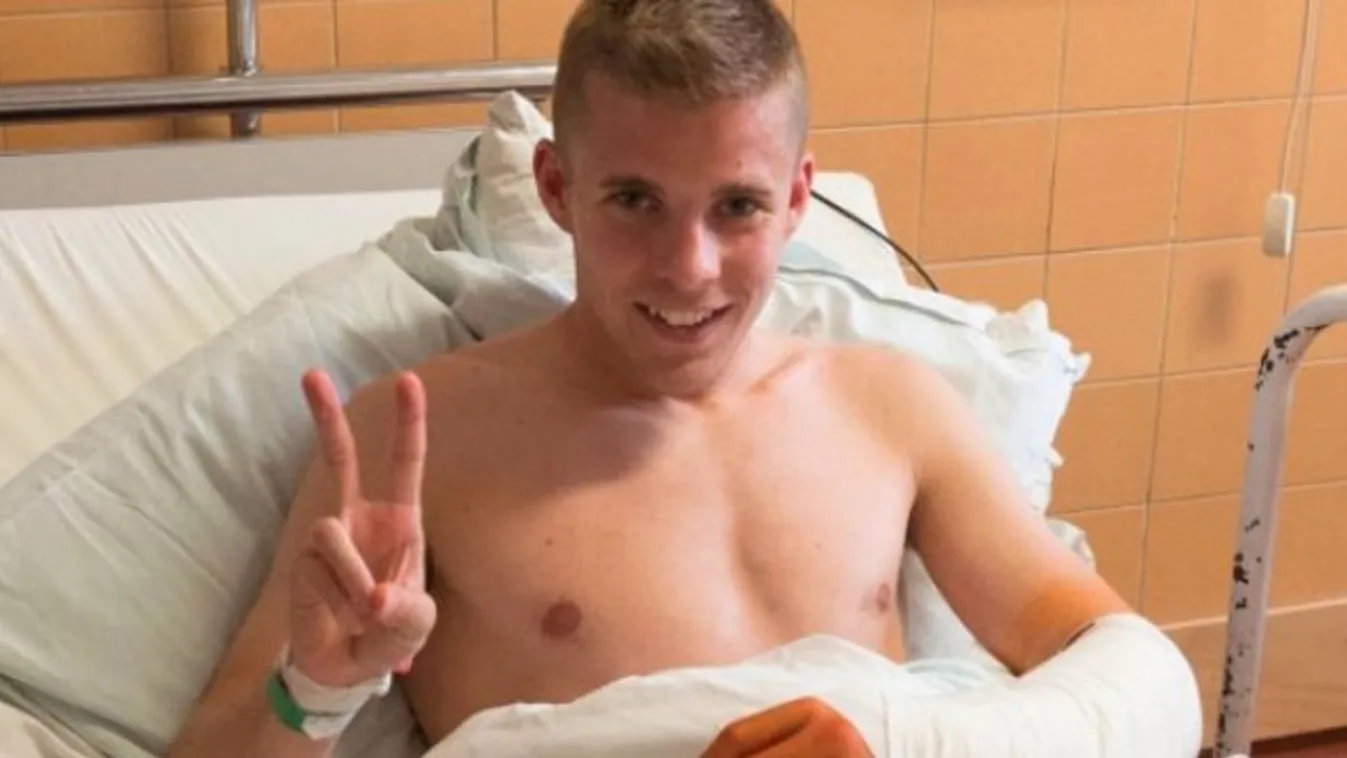 Fémek tartják össze Kovács István kettétört karját