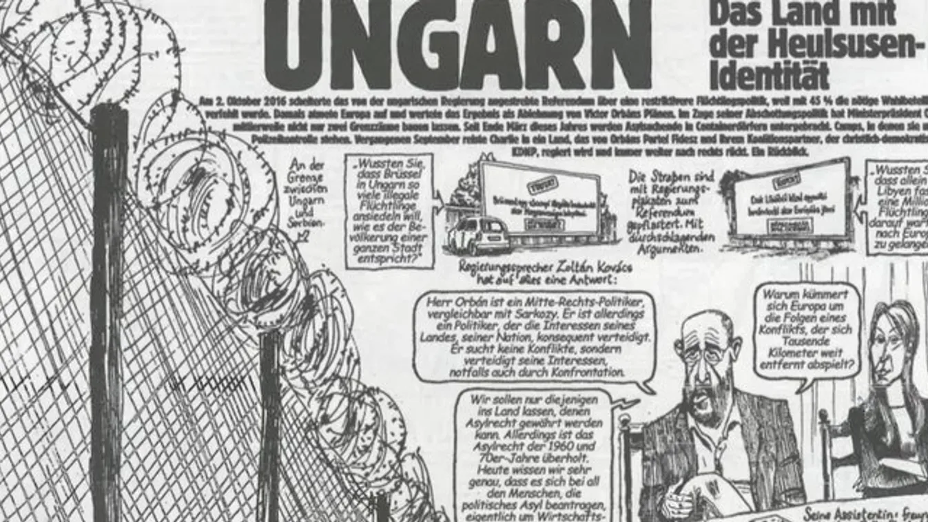 Magyarország, a bőgőmasina – németül is