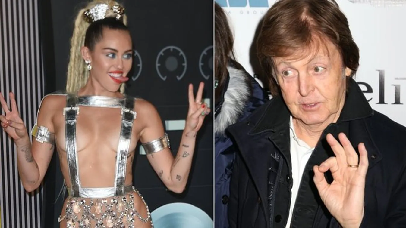 Mi­ley Cyrus zavarba hozta az McCartney-t
