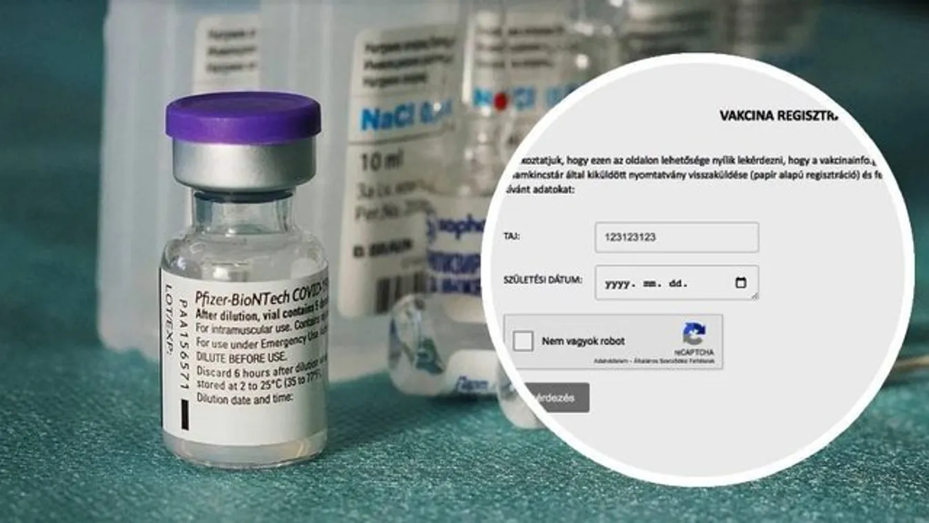 Kipróbáltuk: így működik a vakcina-regisztráció lekérdezése – videó