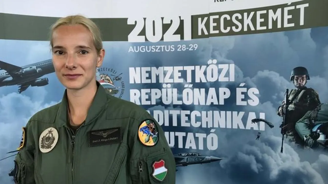 Kecskeméti repülőnap: így győzi le a félelmet a pilótajelöltnő - Videó