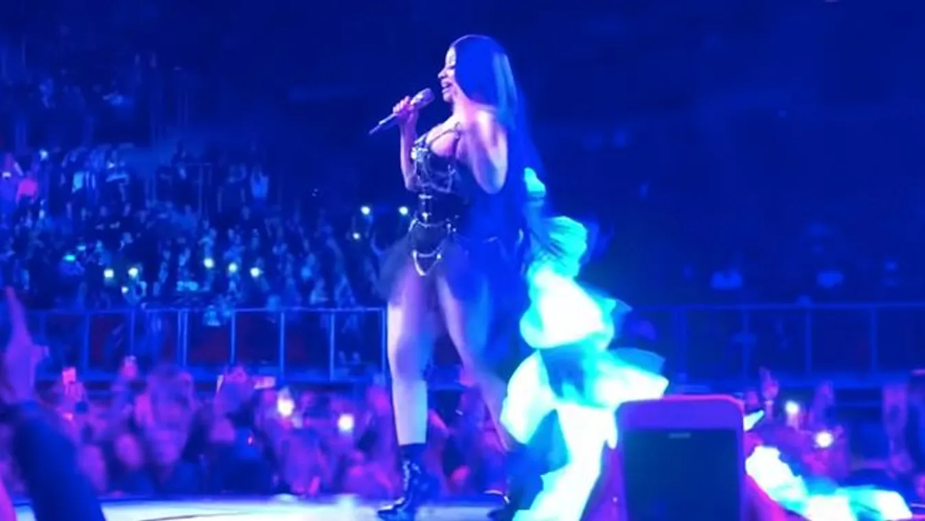 Kelet-Európába elég a félgőz is a koncerten - Nicki Minaj a lelkét nem adta bele a látványos show-ba