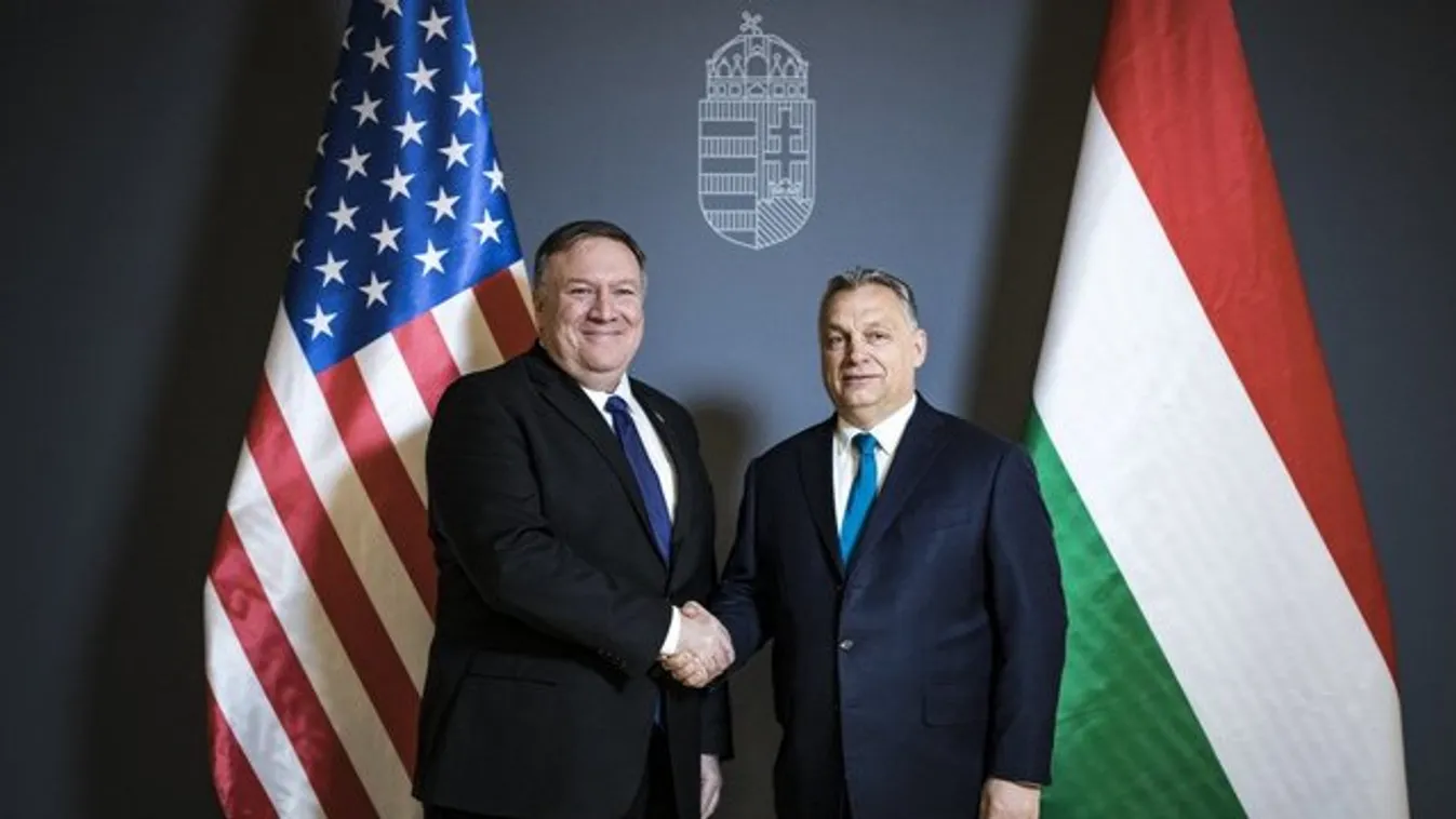 Orbán Viktor az amerikai külügyminiszterrel tárgyalt