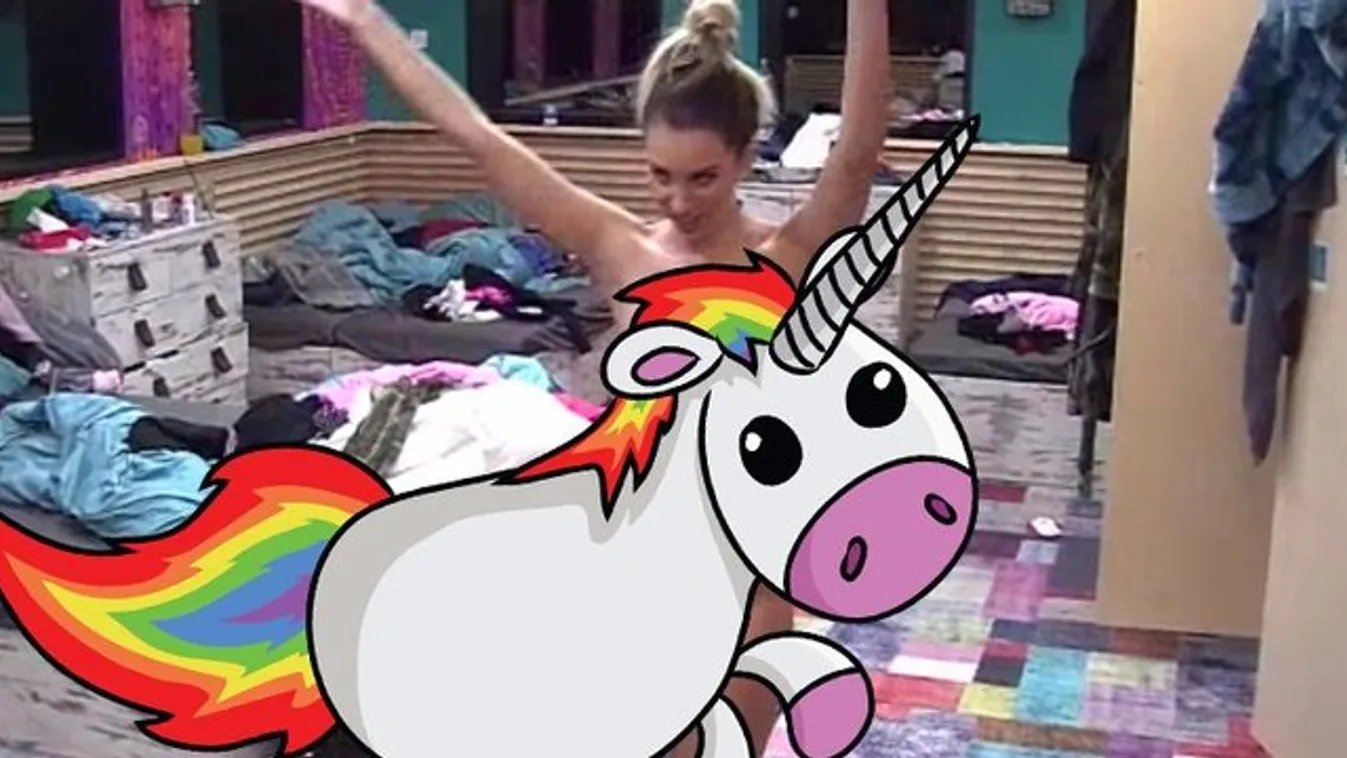 ValóVilág: Az megvan, hogy Vivien pucér unikornisnak hiszi magát? 18+ videó