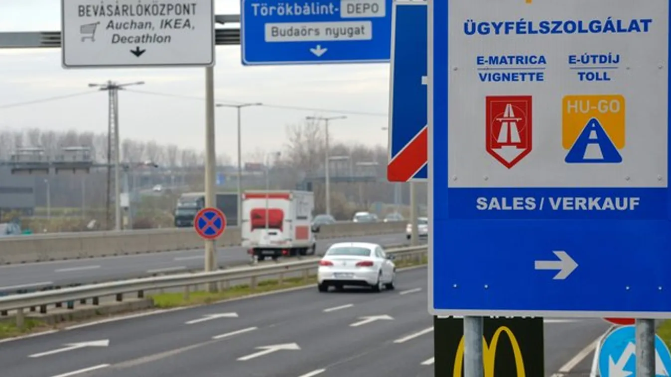Készüljön, januártól két új útszakaszra kell matrica