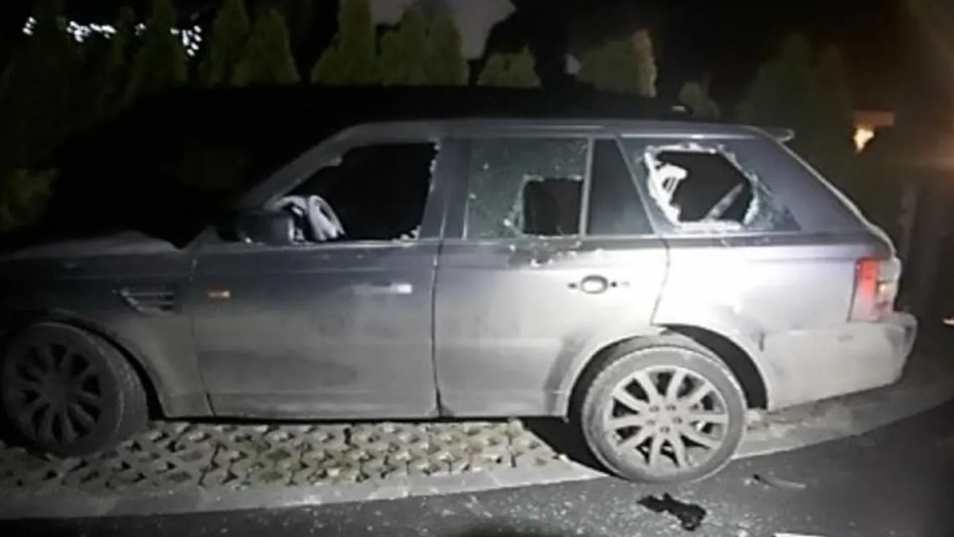Teljesen szétvert, majd felgyújtott egy autót egy örjöngő férfi Csopakon